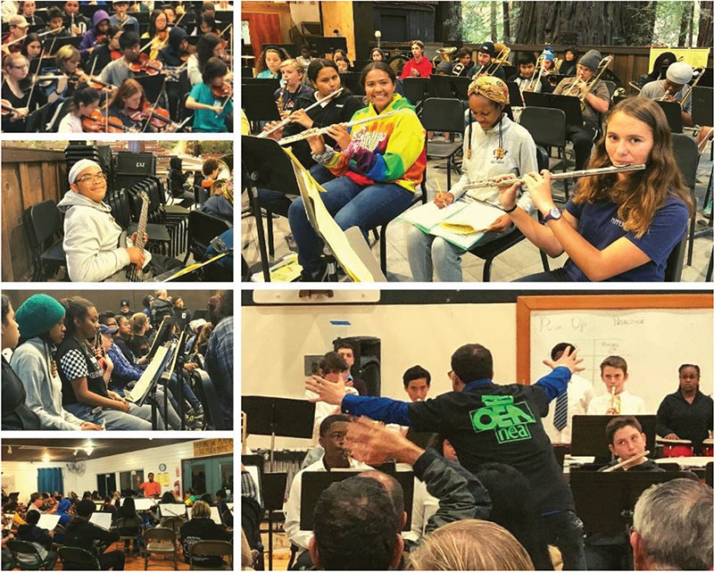 Student Outreach Collage